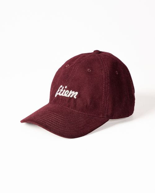 Gorra de pana con bordado Etiem y logo