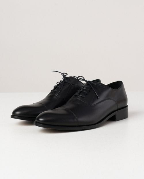 Dress Oxford shoe of nappa leather