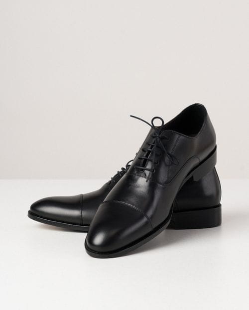 Dress Oxford shoe of nappa leather