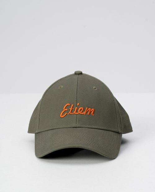 Gorra lisa con logo ETIEM