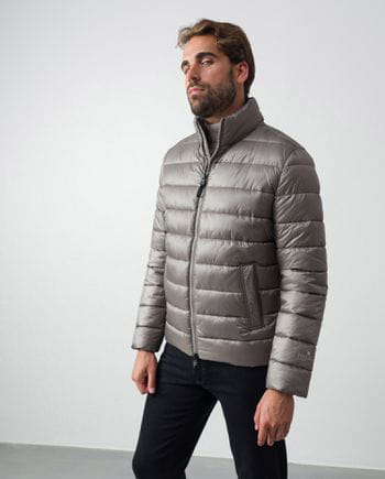 Sport 'piumino style' padded jacket with synth feathers