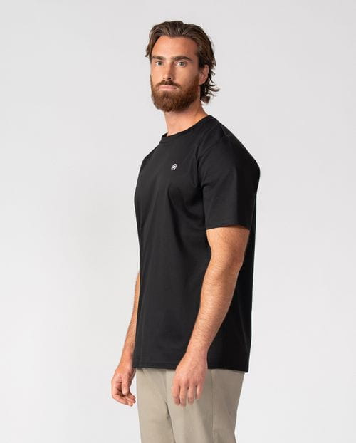 Camiseta de manga corta en algodón mercerizado premium