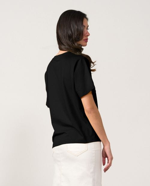 Camiseta básica con logo de ETIEM bordado en delantero