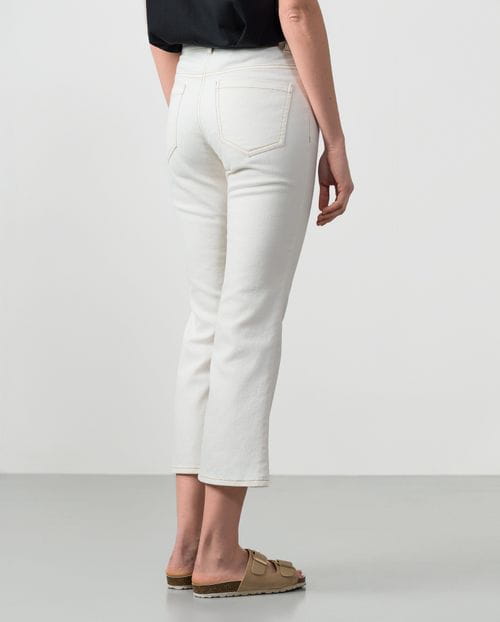 Slim five-pockets cropped jeans