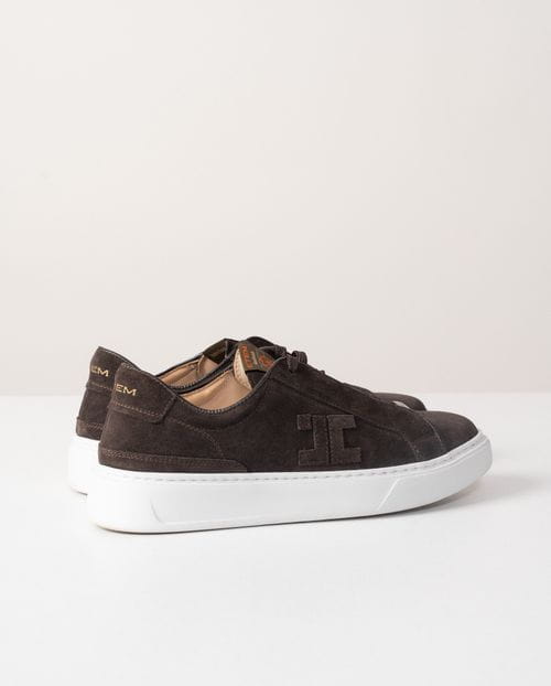 Limited edition split leather sneakers of bovine origin with ultra-light sole