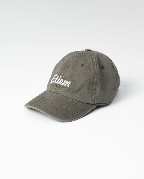 Washed cotton baseball cap