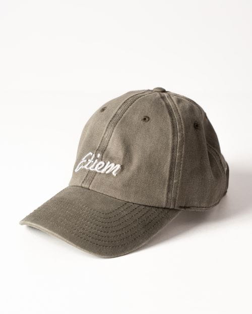 Washed cotton baseball cap